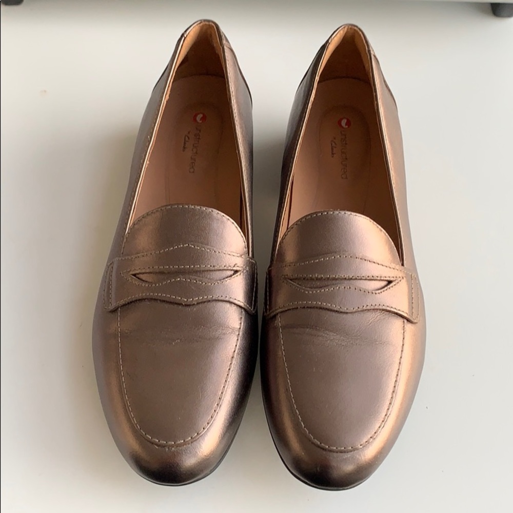Sophisticated Clark’s Penny Loafers